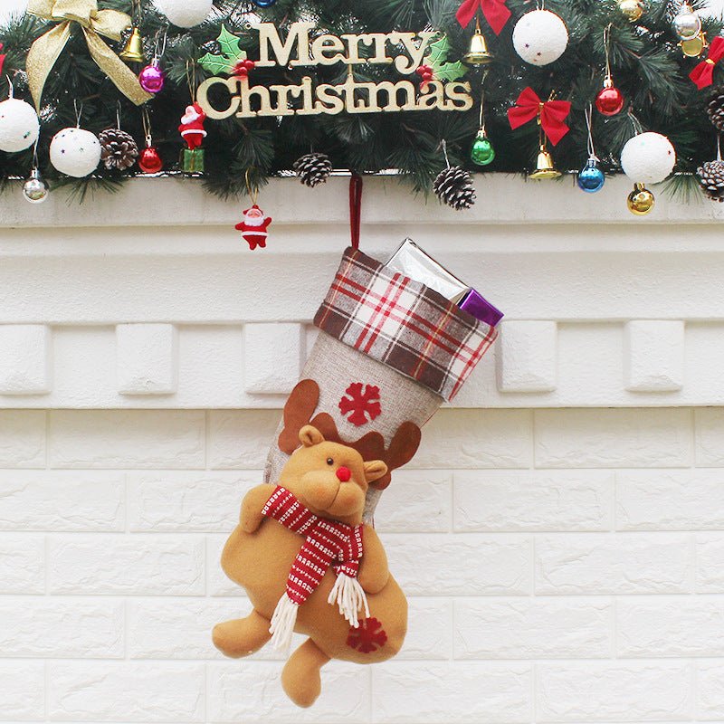 Christmas Sock Gift Bag Christmas Ornament - Holiday Decorations -  Trend Goods