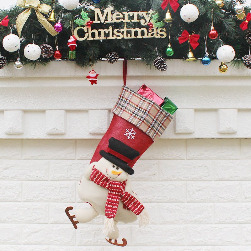 Christmas Sock Gift Bag Christmas Ornament - Holiday Decorations -  Trend Goods