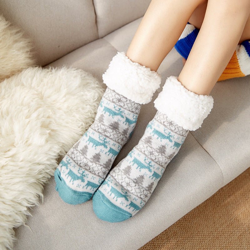 Christmas Socks Female Mid-tube Floor Socks - Socks -  Trend Goods