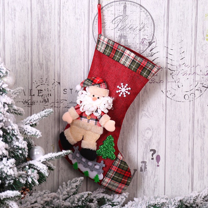 Christmas stocking with large dancing doll - Christmas Stockings -  Trend Goods