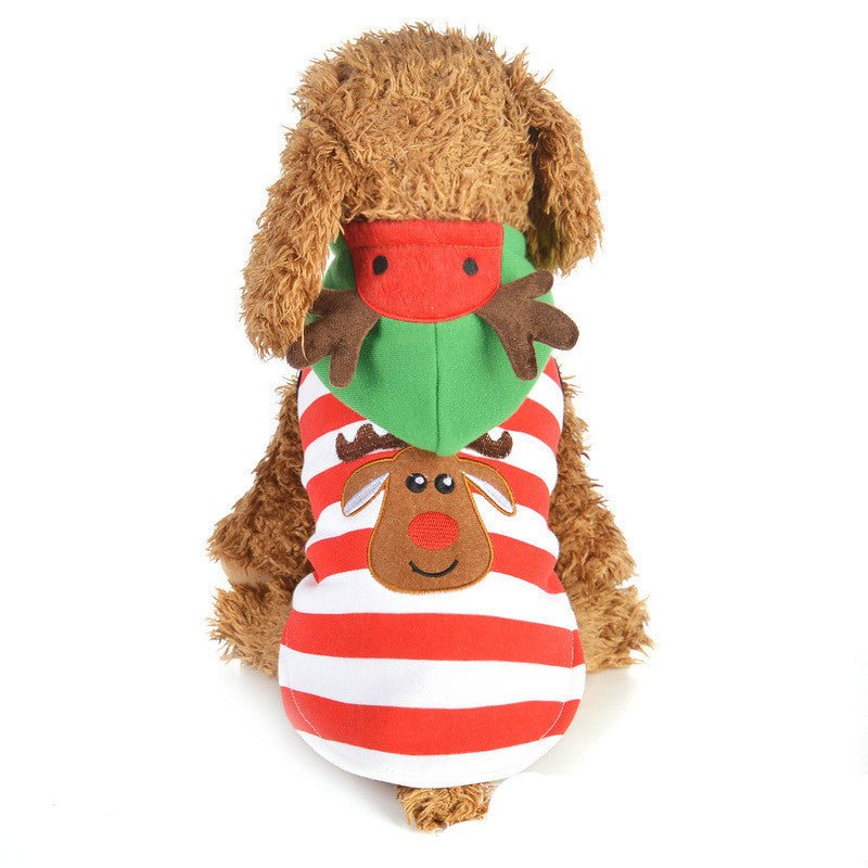 Christmas Transformed Elk Dress Dog Jacket - Pet Apparel -  Trend Goods