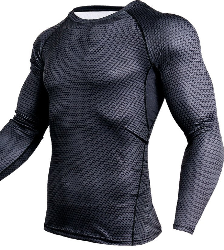 Compression Shirt Gym Running Shirt Quick Dry Breathable Fitness Sportswear Workout Shirt - Compression Shirts -  Trend Goods