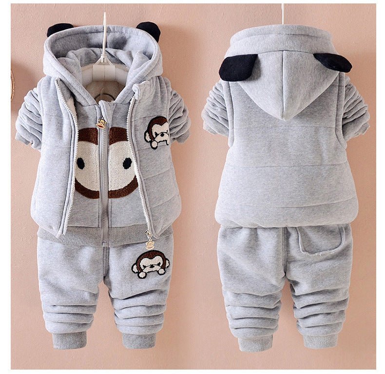 Cotton autumn and winter baby outfits - Baby Clothing -  Trend Goods