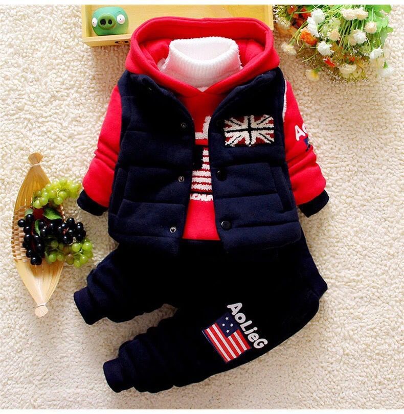 Cotton autumn and winter baby outfits - Baby Clothing -  Trend Goods