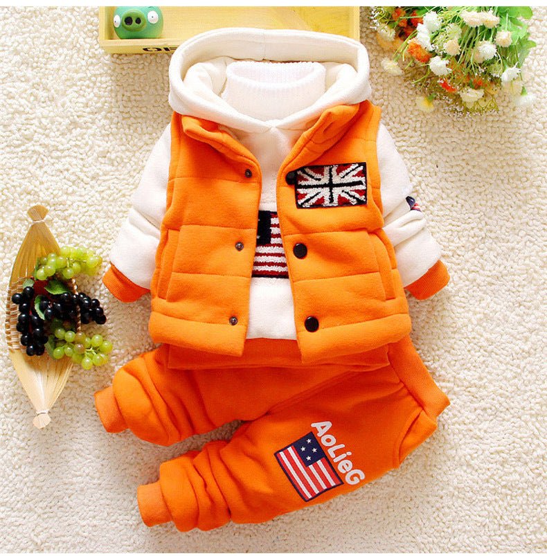 Cotton autumn and winter baby outfits - Baby Clothing -  Trend Goods