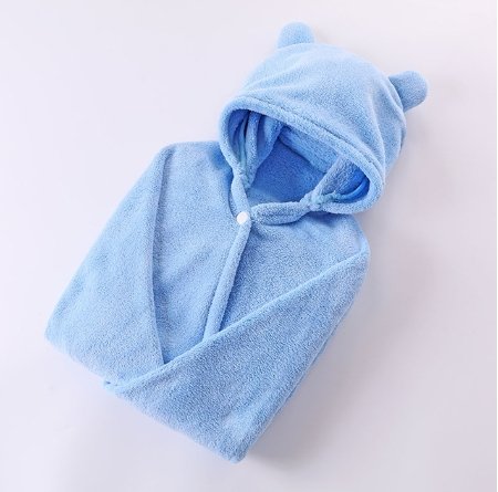 Cotton baby care hooded bath towel - Baby Bathing -  Trend Goods