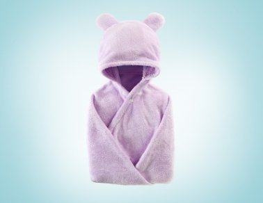 Cotton baby care hooded bath towel - Baby Bathing -  Trend Goods