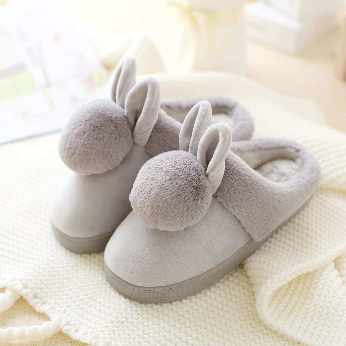 Cotton Slippers Autumn And Winter Indoor Girls Cotton Slippers - Slippers -  Trend Goods