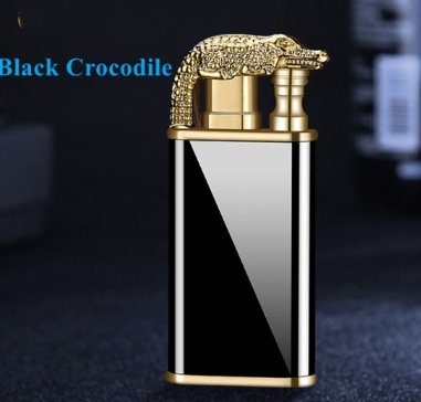 Creative Blue Flame Lighter Double Fire Metal Windproof Lighter - Lighters -  Trend Goods