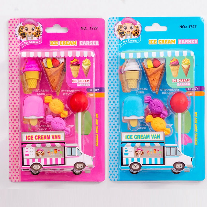 Creative Cute Snack Shape Eraser School Supplies Cartoon Eraser - Erasers -  Trend Goods