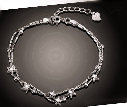 Creative Fashion S925 Silver Creative Star Bracelet - Bracelets -  Trend Goods