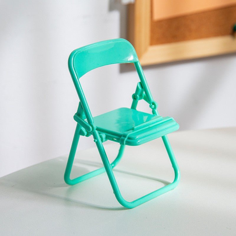 Creative Folding Small Chair Phone Holder - Phone Stands -  Trend Goods