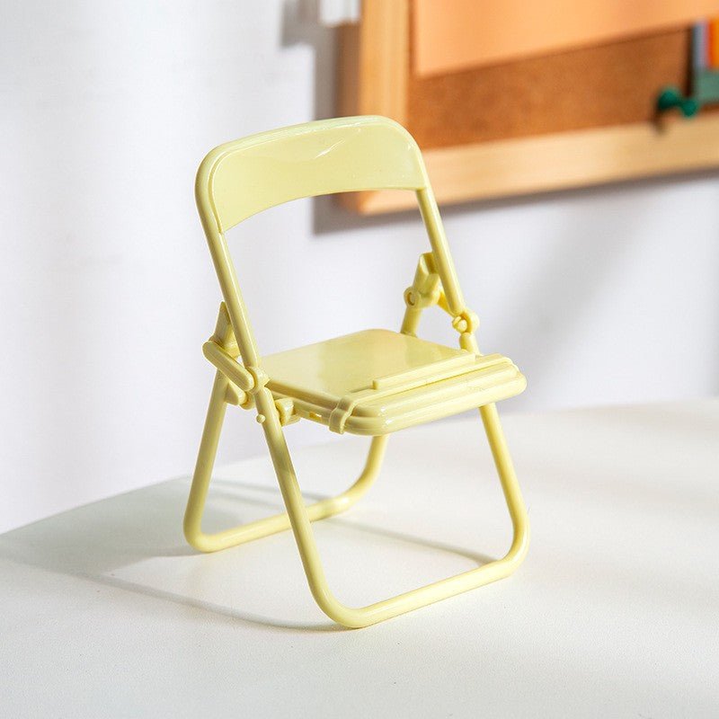 Creative Folding Small Chair Phone Holder - Phone Stands -  Trend Goods