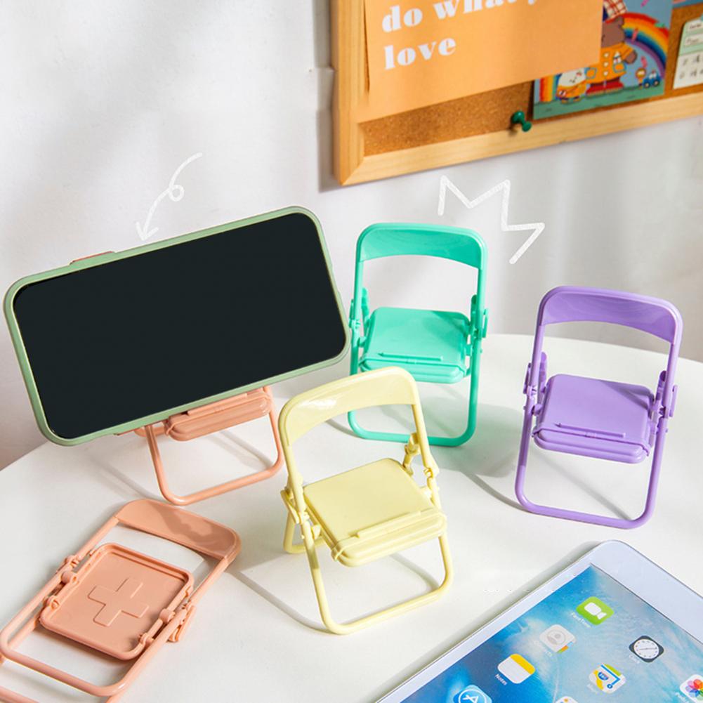 Creative Folding Small Chair Phone Holder - Phone Stands -  Trend Goods