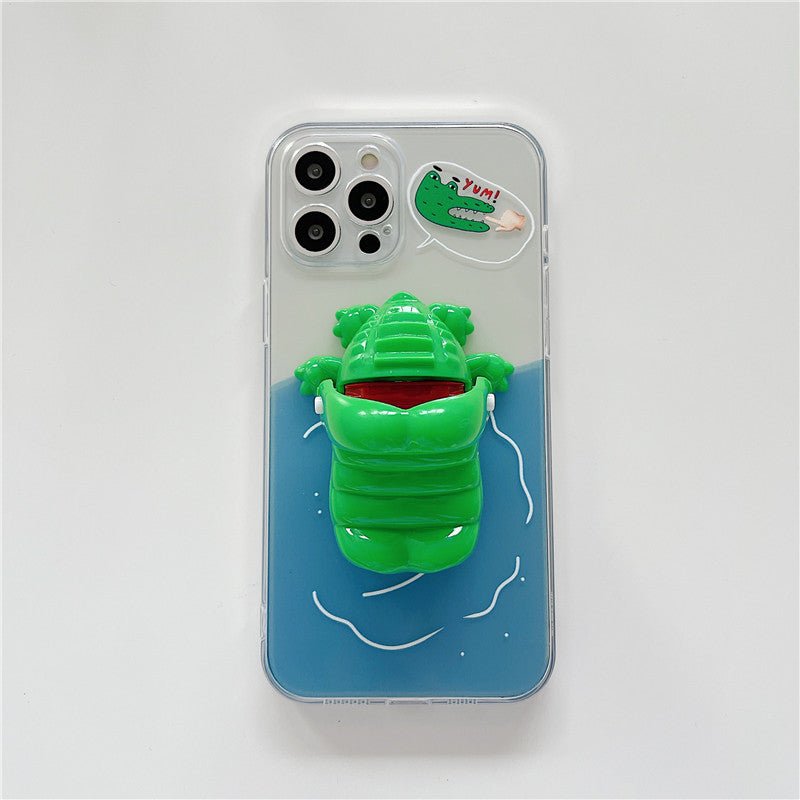 Creative Funny Finger Biting  Silicone Phone Case - Phone Cases -  Trend Goods