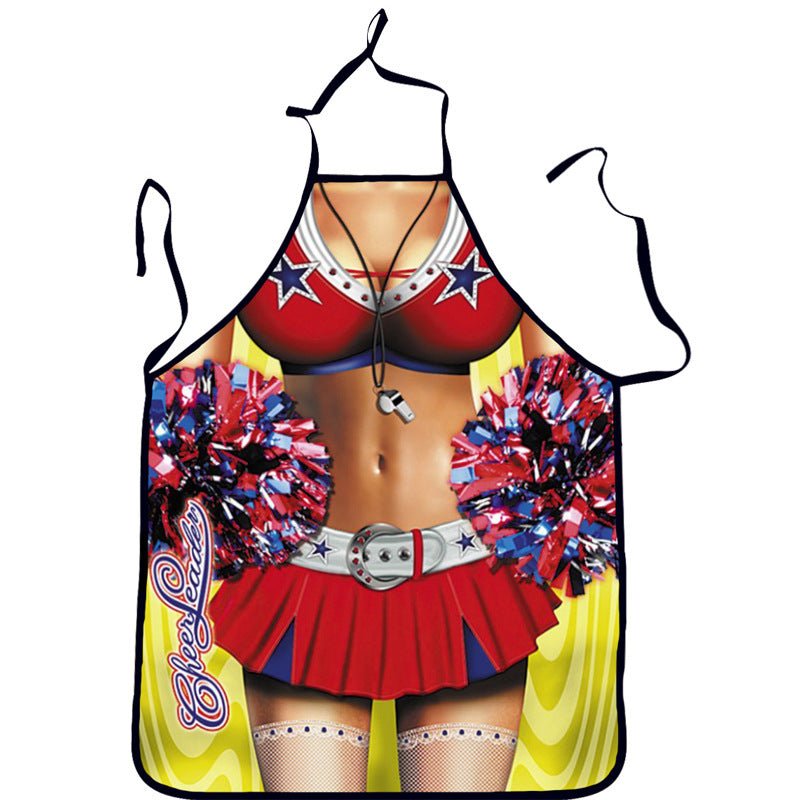 Creative Funny Personality Cartoon Apron - Aprons -  Trend Goods