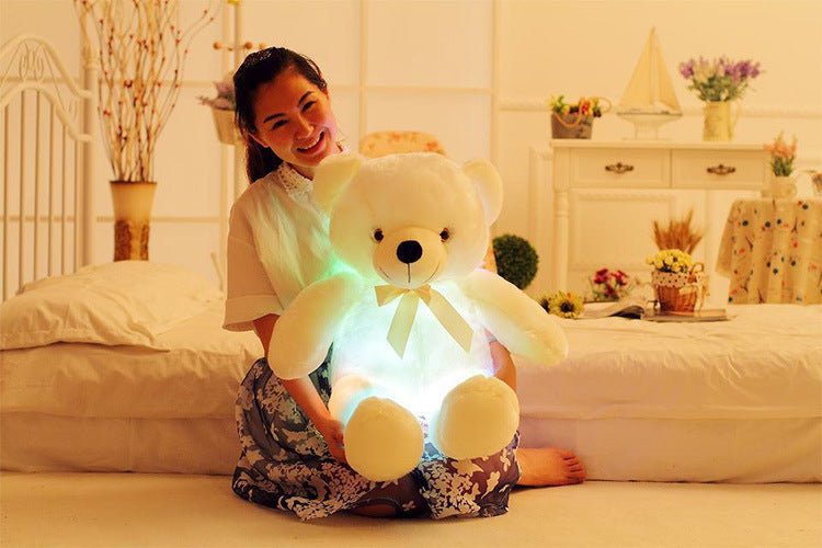 Creative Light Up LED Teddy Bear Stuffed Animals Plush Toy Colorful Glowing - Plush Toys -  Trend Goods