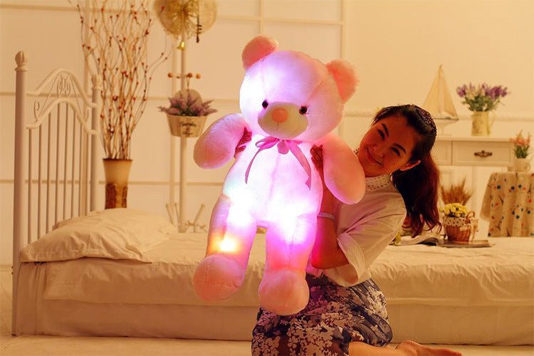 Creative Light Up LED Teddy Bear Stuffed Animals Plush Toy Colorful Glowing - Plush Toys -  Trend Goods