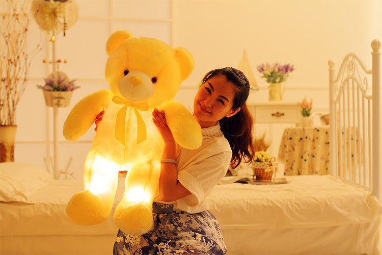 Creative Light Up LED Teddy Bear Stuffed Animals Plush Toy Colorful Glowing - Plush Toys -  Trend Goods