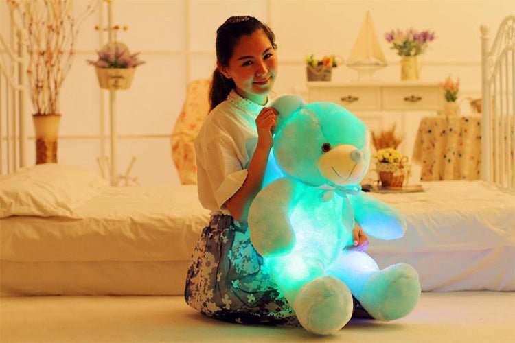 Creative Light Up LED Teddy Bear Stuffed Animals Plush Toy Colorful Glowing - Plush Toys -  Trend Goods