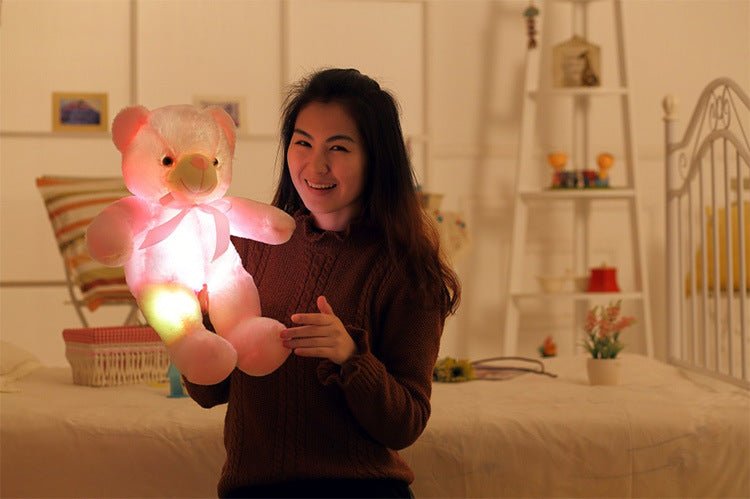 Creative Light Up LED Teddy Bear Stuffed Animals Plush Toy Colorful Glowing - Plush Toys -  Trend Goods