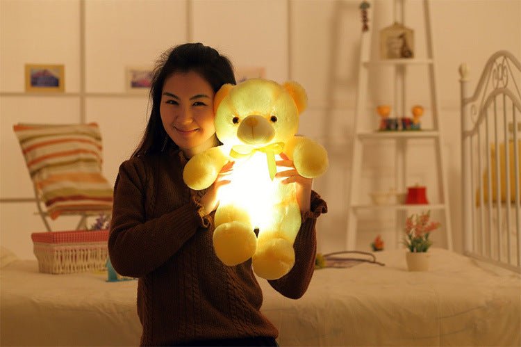 Creative Light Up LED Teddy Bear Stuffed Animals Plush Toy Colorful Glowing - Plush Toys -  Trend Goods