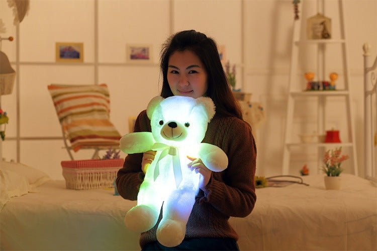 Creative Light Up LED Teddy Bear Stuffed Animals Plush Toy Colorful Glowing - Plush Toys -  Trend Goods