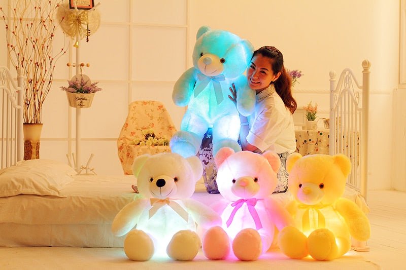 Creative Light Up LED Teddy Bear Stuffed Animals Plush Toy Colorful Glowing - Plush Toys -  Trend Goods