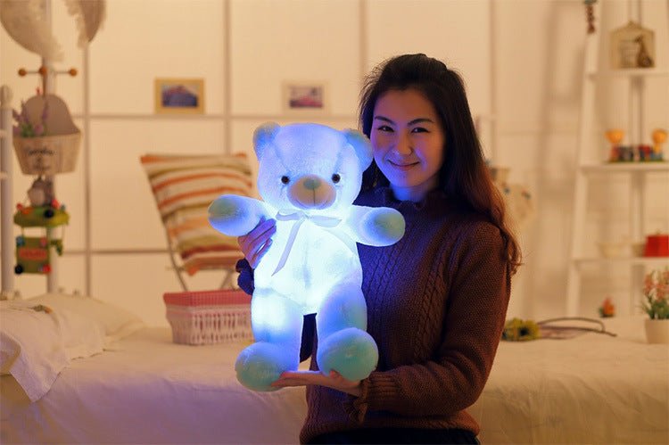 Creative Light Up LED Teddy Bear Stuffed Animals Plush Toy Colorful Glowing - Plush Toys -  Trend Goods