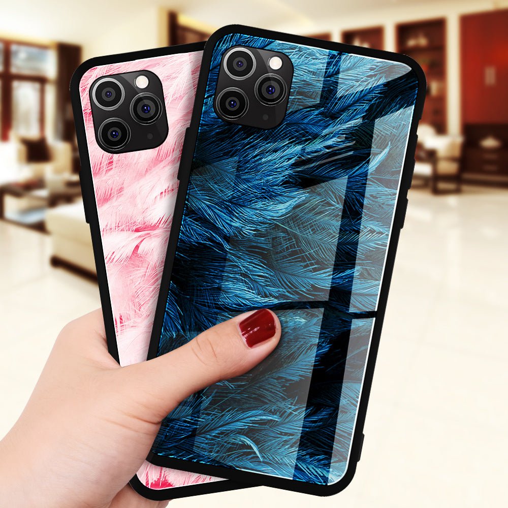 Creative pattern tempered glass protective cover - Phone Cases -  Trend Goods