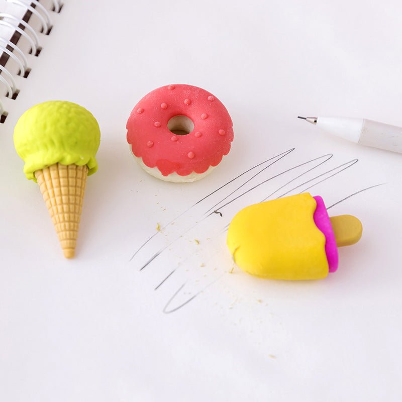 Creative Primary School Prize Eraser Dessert Cute Cartoon Childrens Gifts - Erasers -  Trend Goods