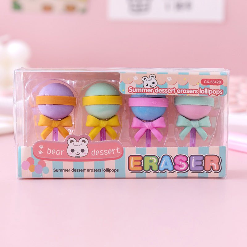 Creative Primary School Prize Eraser Dessert Cute Cartoon Childrens Gifts - Erasers -  Trend Goods