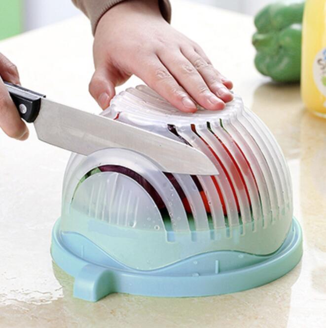 Creative Salad Cutter Fruit and Vegetable Cutter - Kitchen Gadgets -  Trend Goods