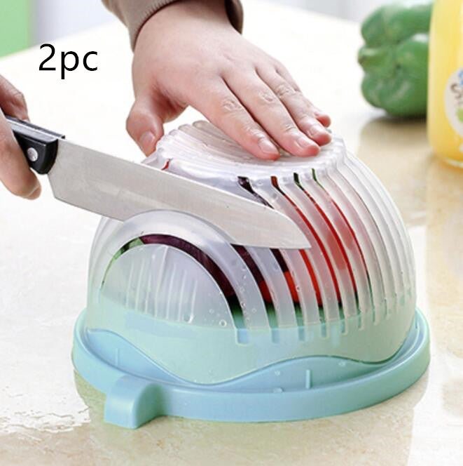 Creative Salad Cutter Fruit and Vegetable Cutter - Kitchen Gadgets -  Trend Goods