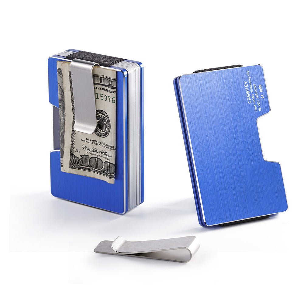 Credit Card Holder Aluminum Delicate Metal Wallet - Card Holders -  Trend Goods