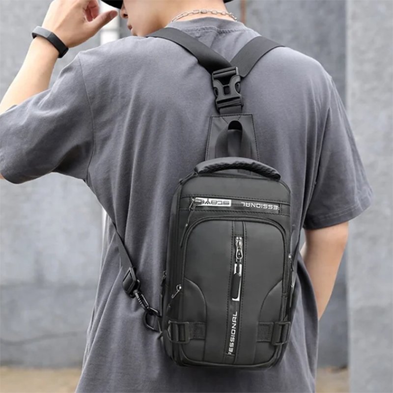Crossbody Bags Men Multifunctional Backpack Shoulder Chest Bags - Crossbody bags -  Trend Goods
