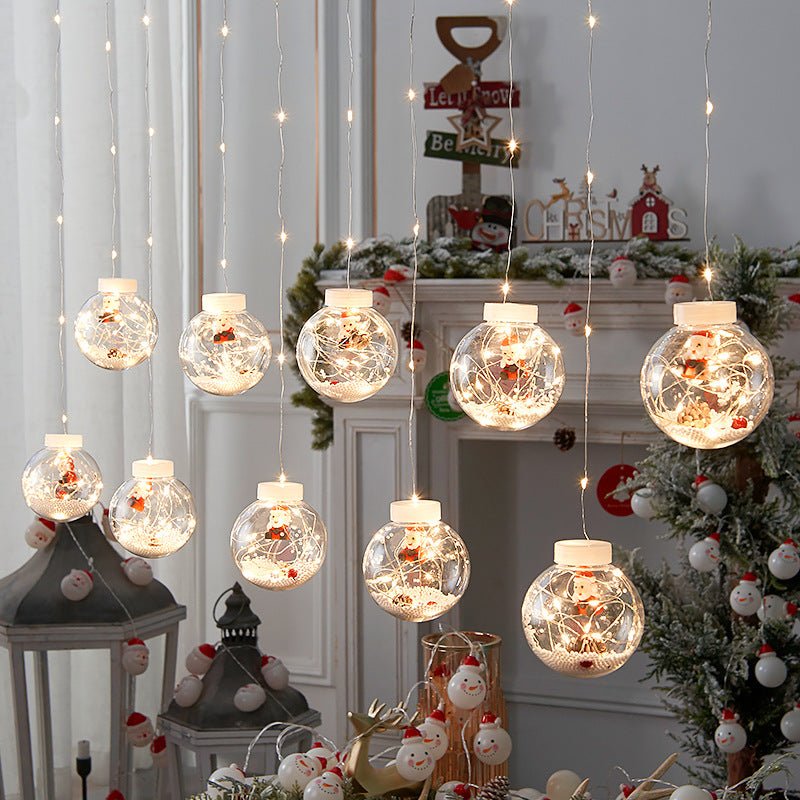 Curtain Lights Decorate Christmas Tree Pendants - Holiday Decorations -  Trend Goods