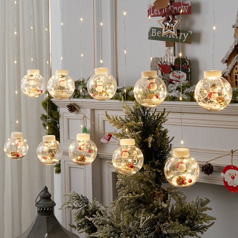 Curtain Lights Decorate Christmas Tree Pendants - Holiday Decorations -  Trend Goods