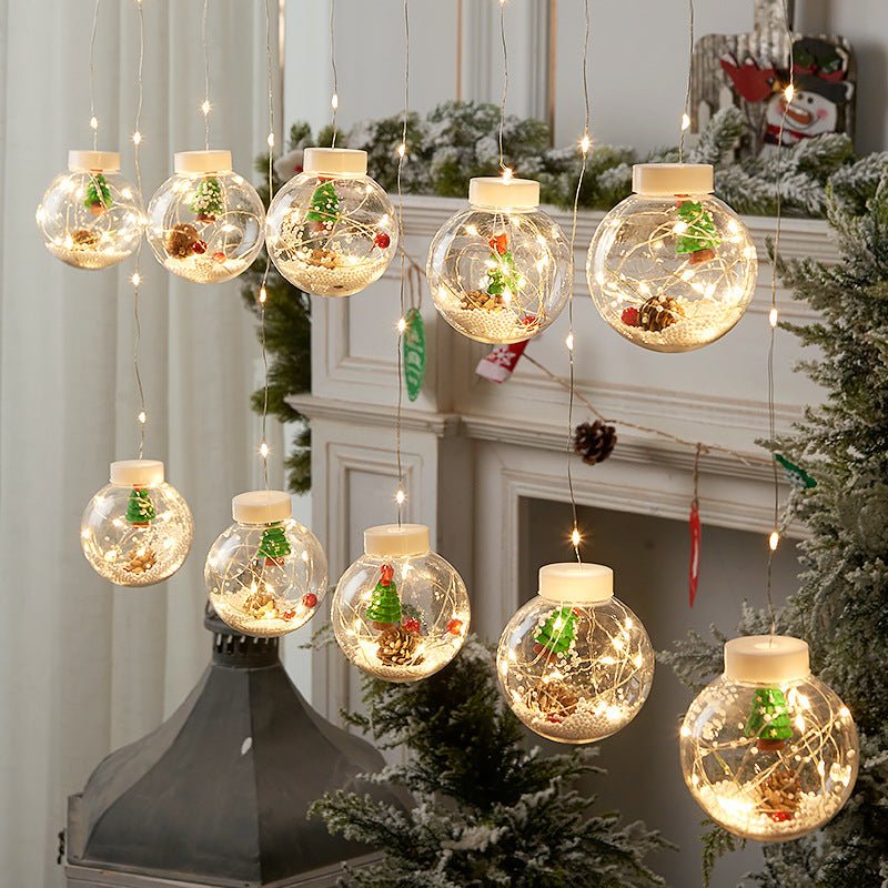 Curtain Lights Decorate Christmas Tree Pendants - Holiday Decorations -  Trend Goods