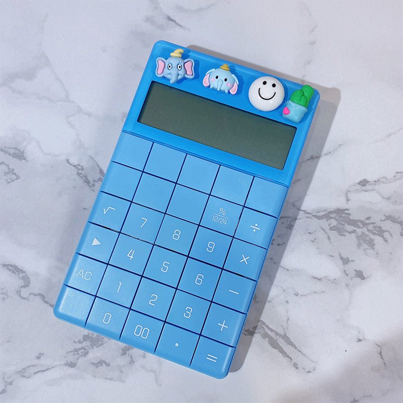 Cute Cartoon Real Voice Multi Function Big Button Fashion Calculator - Calculators -  Trend Goods