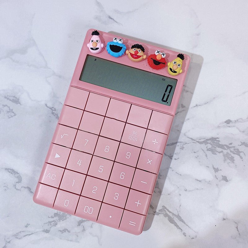 Cute Cartoon Real Voice Multi Function Big Button Fashion Calculator - Calculators -  Trend Goods