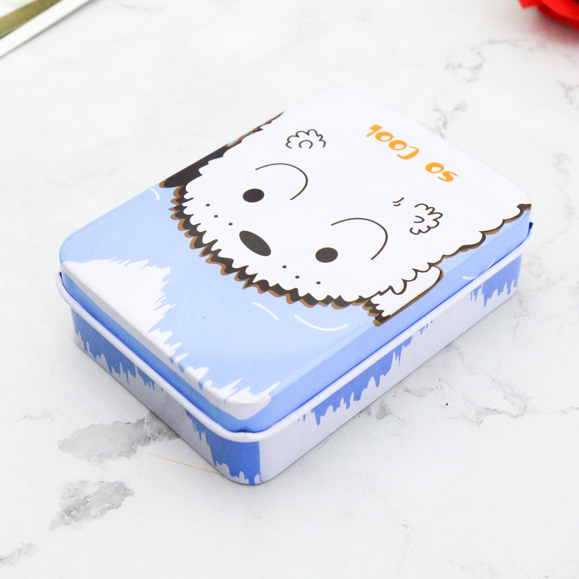 Cute Jewelry Creative Tinplate Storage Box Card Sticker Box - Boxes -  Trend Goods