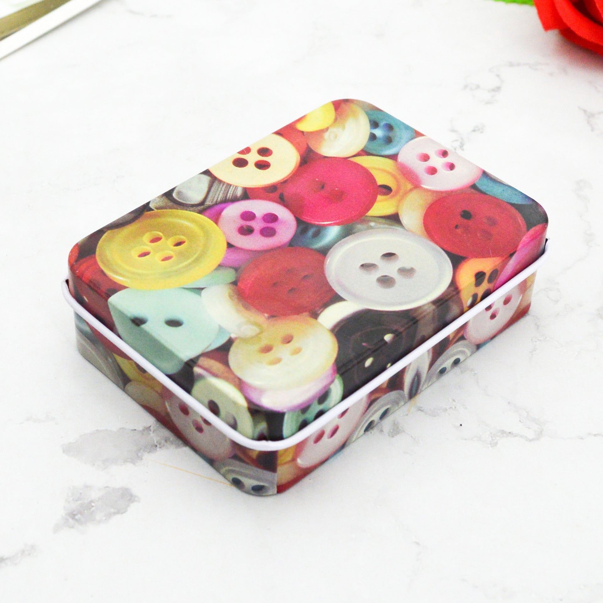 Cute Jewelry Creative Tinplate Storage Box Card Sticker Box - Boxes -  Trend Goods