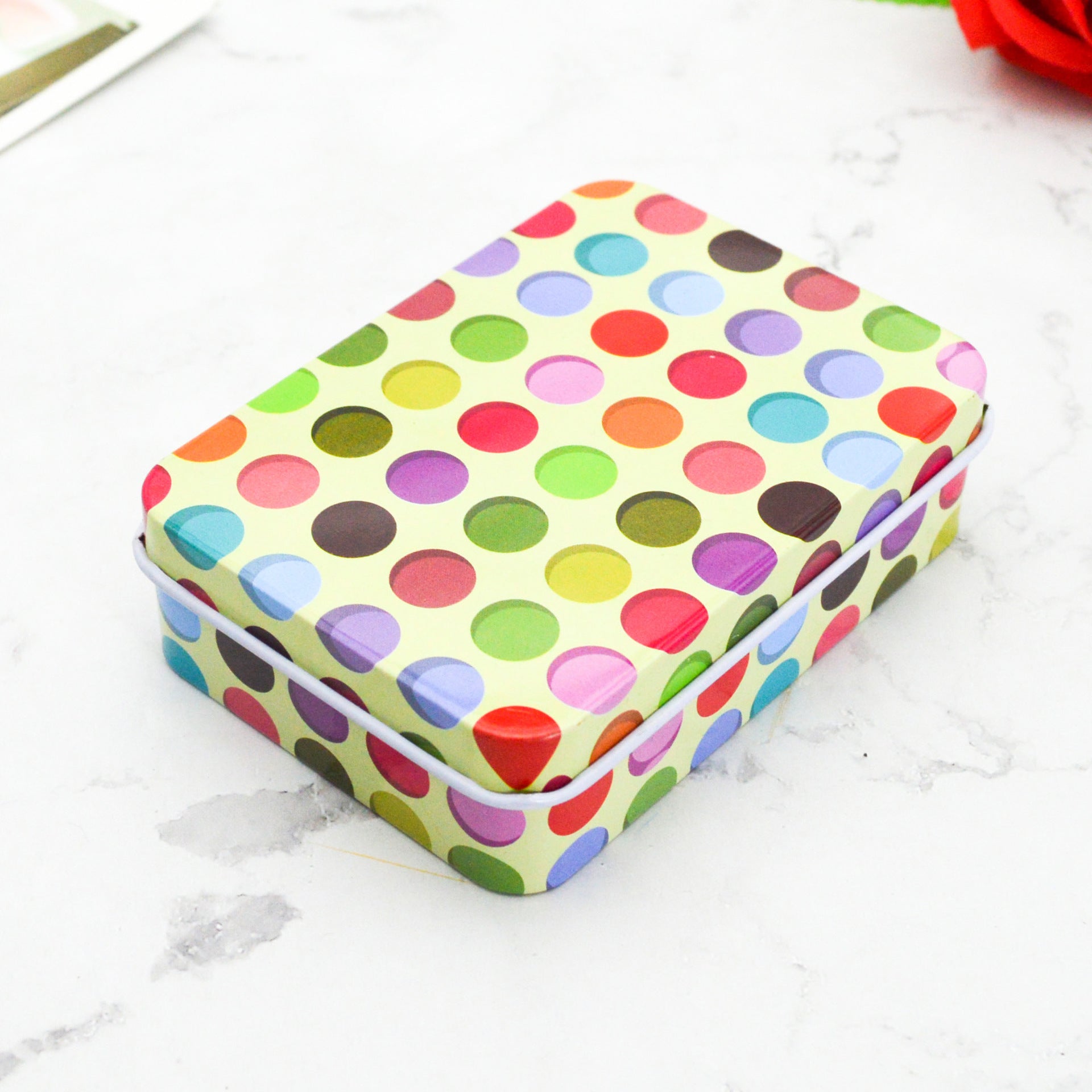 Cute Jewelry Creative Tinplate Storage Box Card Sticker Box - Boxes -  Trend Goods