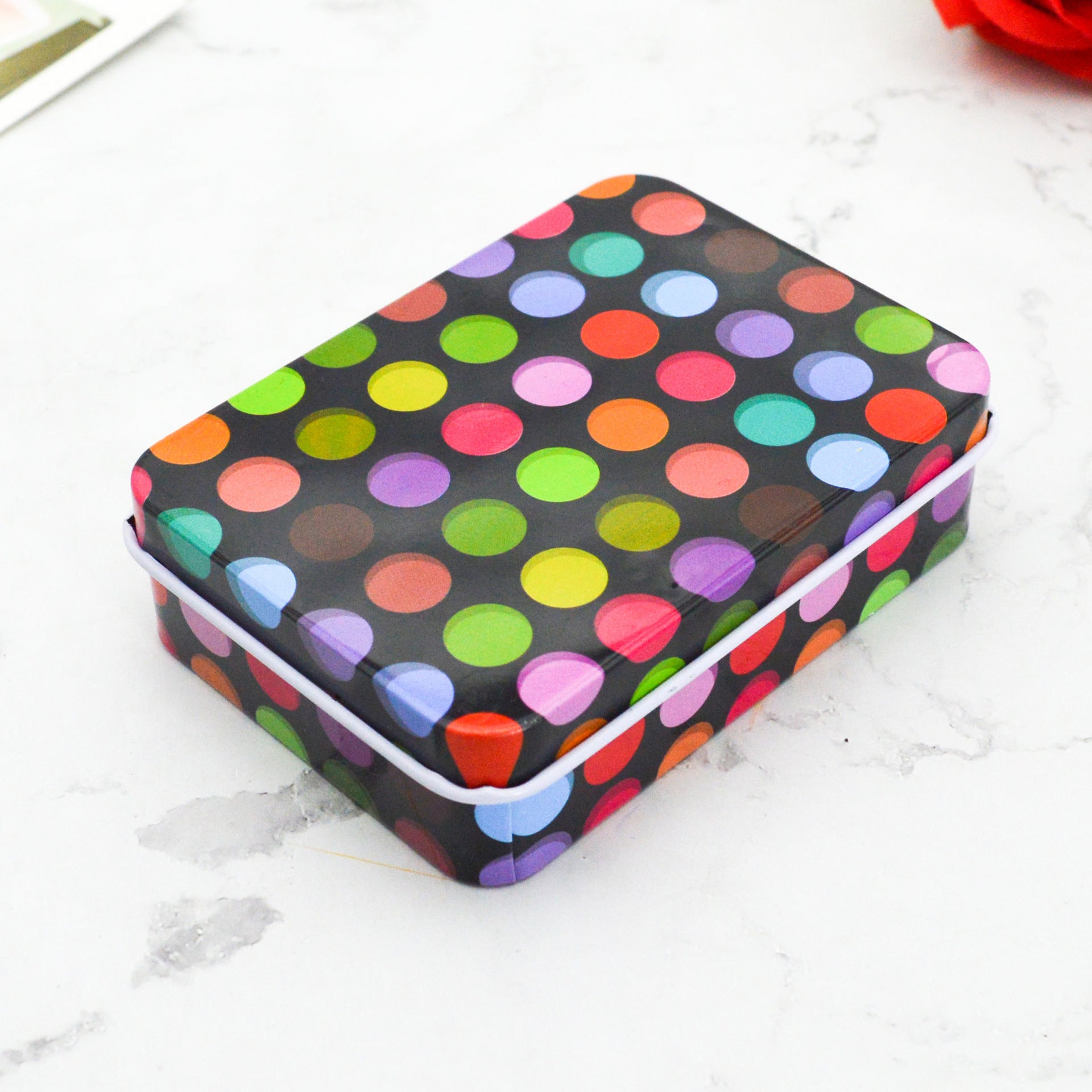 Cute Jewelry Creative Tinplate Storage Box Card Sticker Box - Boxes -  Trend Goods