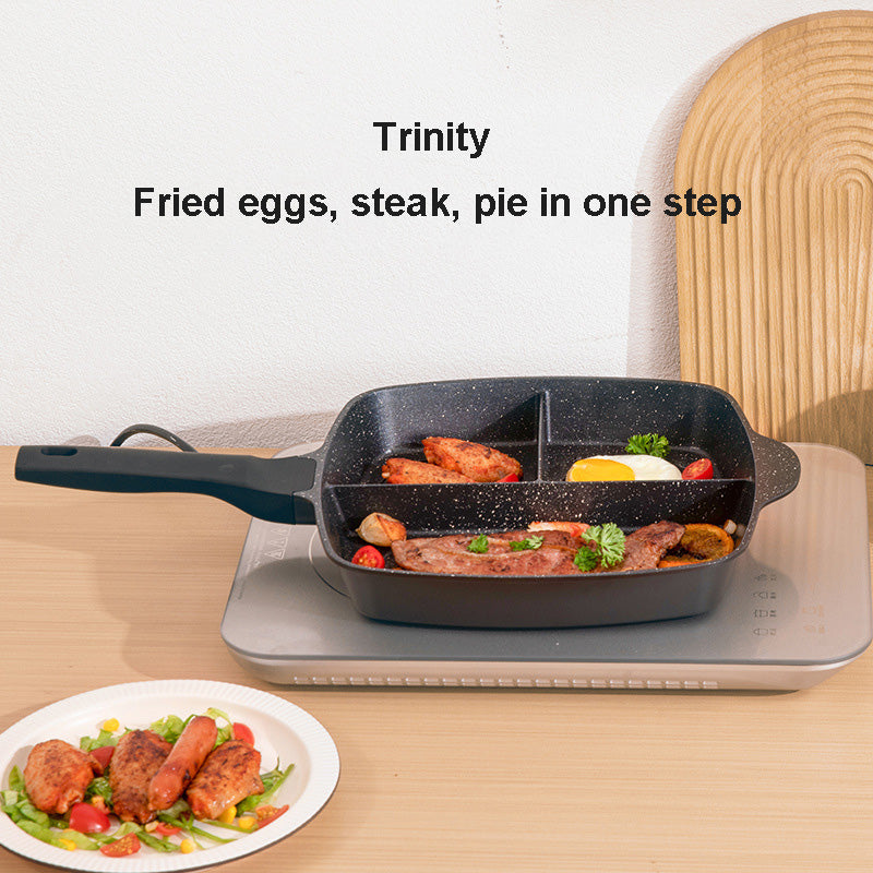 Medical Stone Non-stick Three-in-one Multi-function Omelette Pan - Pans -  Trend Goods