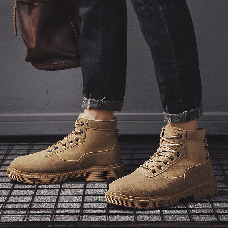 Trendy British Style High Top Martin Boots - Boots -  Trend Goods