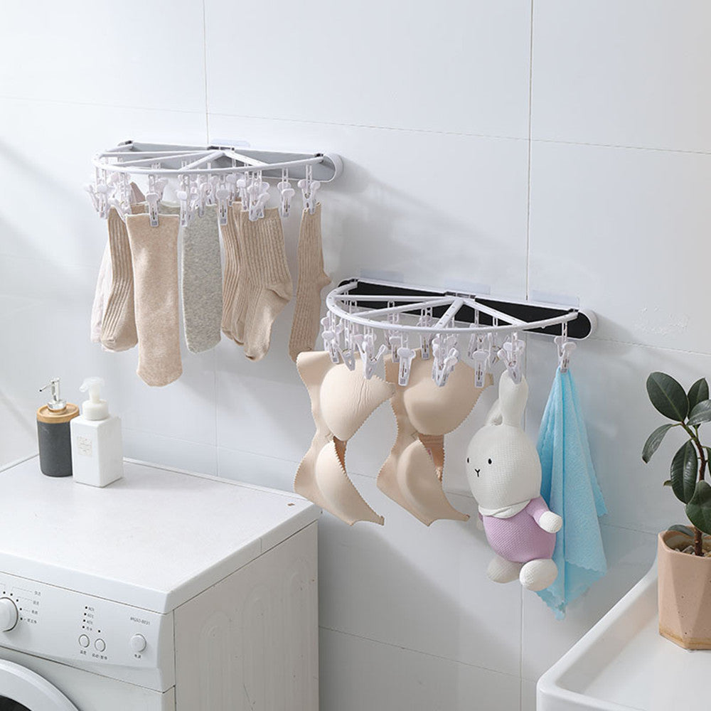 Underwear Folding Hanger Punch-free Wall Hanging - Bathroom Gadgets -  Trend Goods