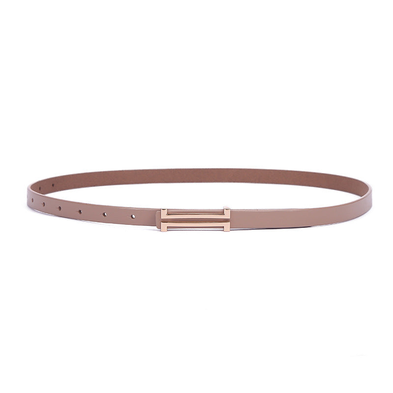 Fashion Leather Thin Belt For Women - Belts -  Trend Goods