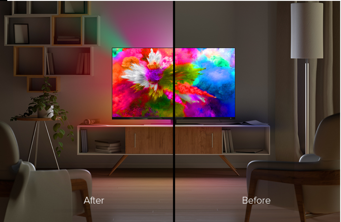 Streamer Symphony TV Screen And Synchronous Smart Atmosphere Lights - TV lights -  Trend Goods